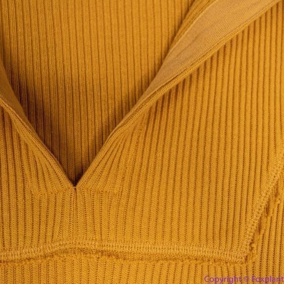 NEW Free People‎ beach 100% cotton gold/yellow Ryan midi dress, M - Picture 14 of 16